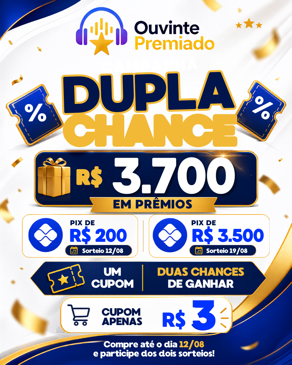 PREMIO R$ 3.700,00